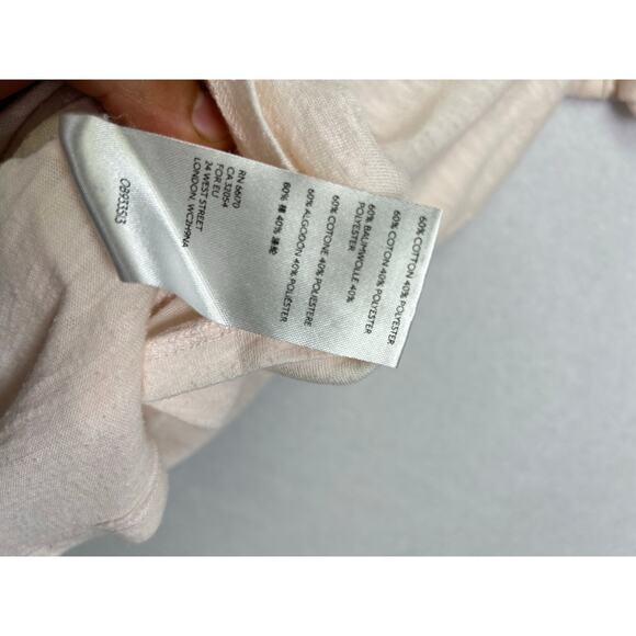 We The Free womans XL pink relaxed, oversized tee Free People ￼ - Picture 5 of 8